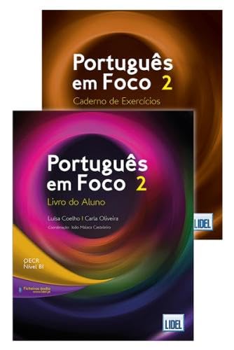 Portugues em Foco 2 - PACK - Livro do Aluno + Caderno de Exercicos + downloadable audio: Pack: Livro do Aluno+ficheiros audio & Caderno de Exerci