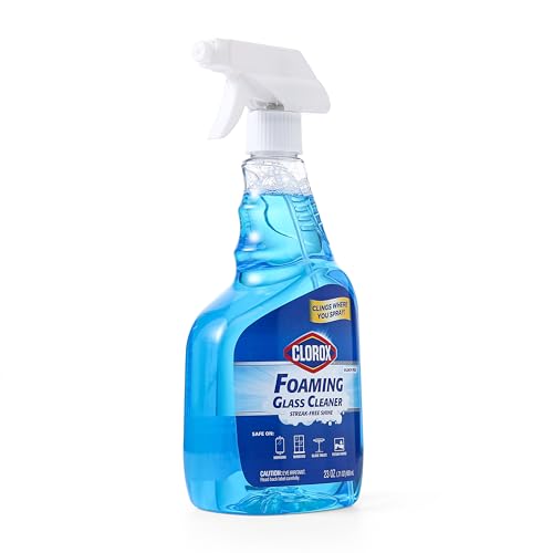 Clorox Foaming Glass Cleaner Trigger Spray, Fresh Scent, 23 Oz - image 3