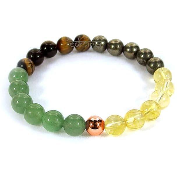 SohaAgate Money Magnet Bracelet - Pyrite Citrine Aventurine Tiger Eye Amethyst- Attract Money Income Wealth Good Luck Abundance Prosperity Healing Natural Gemstone Bracelet (B0DBS1JK83) Amazon Price History, Amazon Price Tracker