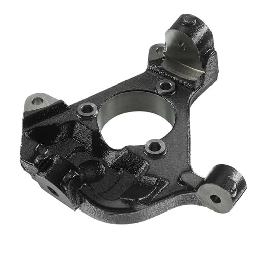 Image of Detroit Axle - Front Left Steering Knuckle for 1999-2006 Chevrolet Silverado 1500 GMC Sierra 1500, 2005-2007 Sierra Silverado 1500 HD, Yukon XL Suburban 1500 Tahoe Escalade EXT ESV Steering Knuckle