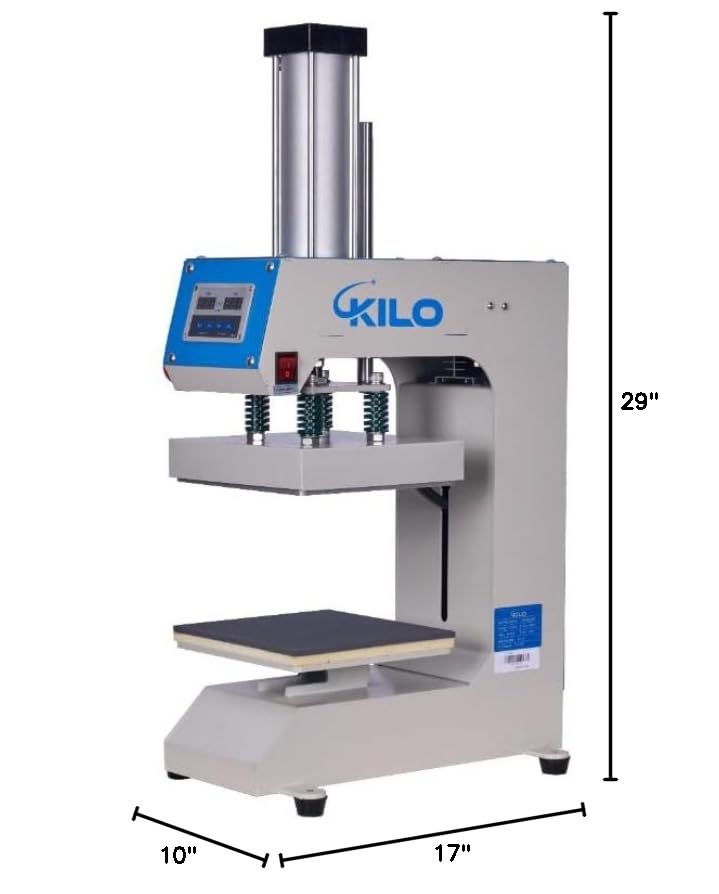 Máquina de plancha térmica neumática para camisetas 8x8 miniatura 6