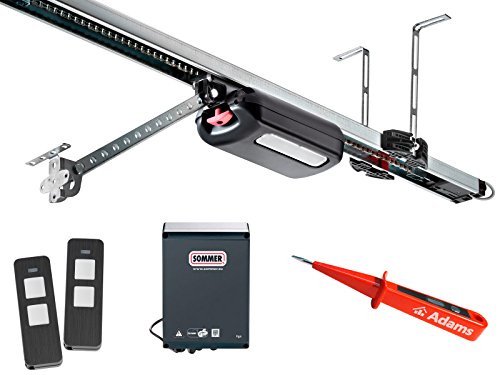Preisvergleich Produktbild SOMMER Garagentorantrieb S9110 tiga mit 2 Handsender Pearl Twin
