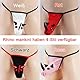 Anzhee Männer Sexy Nashörner String Elefanten Thong Tanga Unterhosen für Herren Pouch Slips Lustige G-String Mankini Unterwäsche