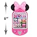 Disney Junior Minnie Bow-Tique Why Hello Pretend Play Cell Phone, Lights and Sounds, Batteries Included, Kids Toys for Ages 3 Up by Just Play