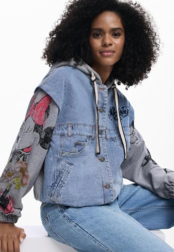 Desigual Women's Mickey Mouse™ Denim Jacket4