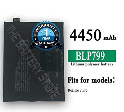 Image of Original BLP799 Battery for Realme X7 Pro /7 Pro Narzo 20 Pro Battery with 1 Year Warranty*** (Y00000287)