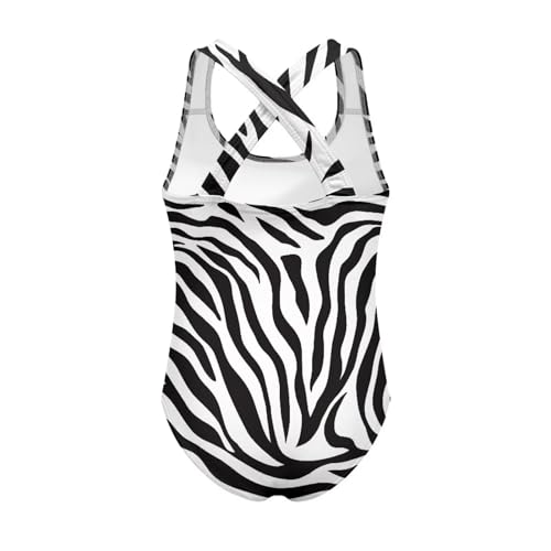 Image of Girls One Piece Swimsuit Teens Cross Back Summer Beach Wear for 5-14Y