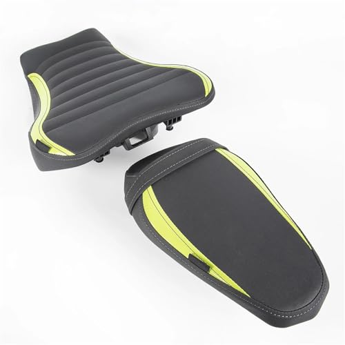 Coussin d'assise de moto pour Kawasaki Z900, rembourrage confort passager vert