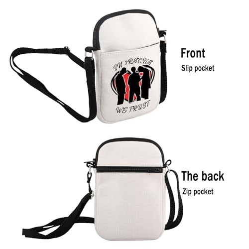 G2TUP K-hip-hop Inspired Gift In 3 We Trust Crossbody Bag K-hip-hop Fans Travel Bag South Korean Lover Gift2