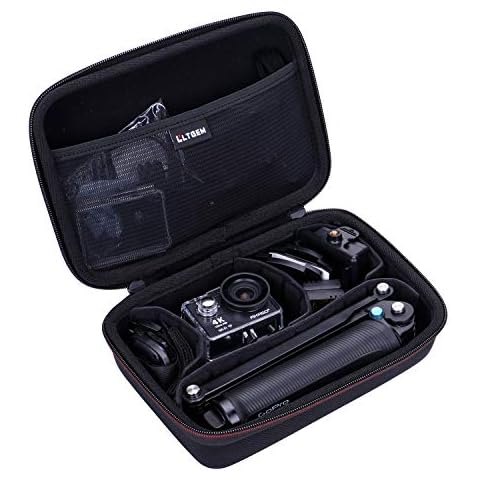 L LTGEM Camera Travel Case Compatible with AKASO EK7000 / EK7000 Pro / V50 / V50X / Brave 7 / Brave 7 LE/Brave 4 / Brave 4 Pro/Brave 4 Elite Camera (Case only!) Cover