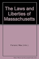 The Laws and Liberties of Massachusetts B0024NTMIW Book Cover