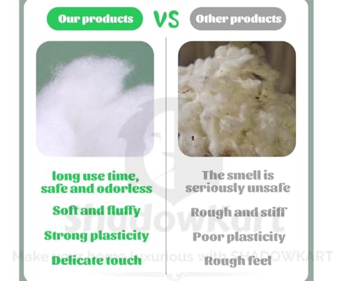 Image of Pillow Hollow Fiber Filled Extra Super Soft and Fluffy White Pillows | Fiber Sleeping Pillow | Ideal for Side, Back & Stomach Sleepers | Pack of 1 (24 x 16 Inches)
