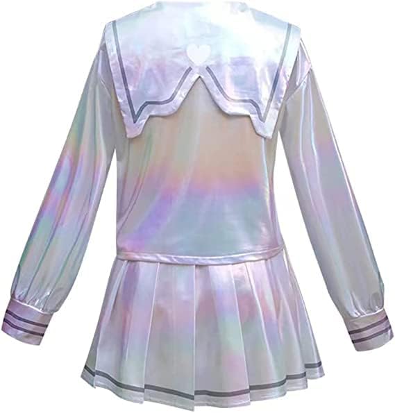 Ame-chan Cosplay Costume NEEDY GIRL OVERDOSE Cosplay Game Kangel Costume Outfits Uniform Full Set + Cute Keychain image 5