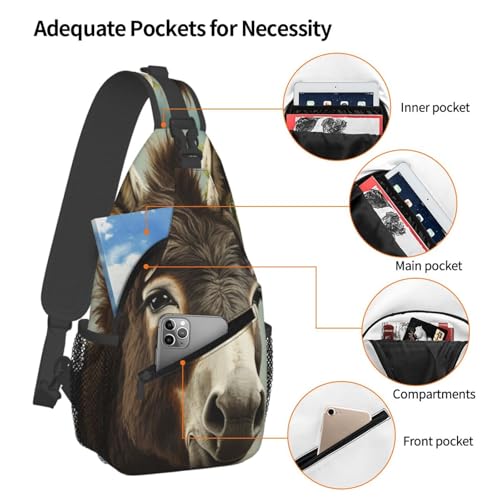 Bolso Pequeño de Silla Cruzada para Senderismo miniatura 4