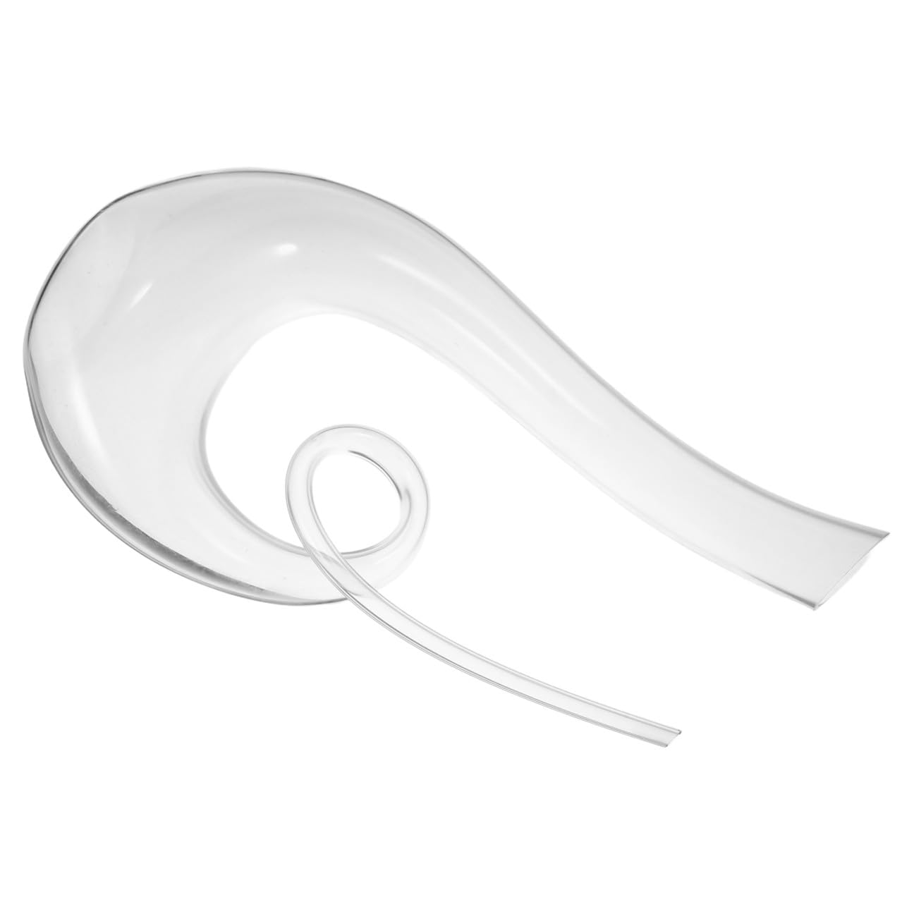 Decanter per Vino in Vetro Trasparente 1300ml, Caraffa Piccola Fondo Piatto Stabile, Aeratore Creativo per Uso Domestico e Bar, Versatore per Bottiglie di Vino