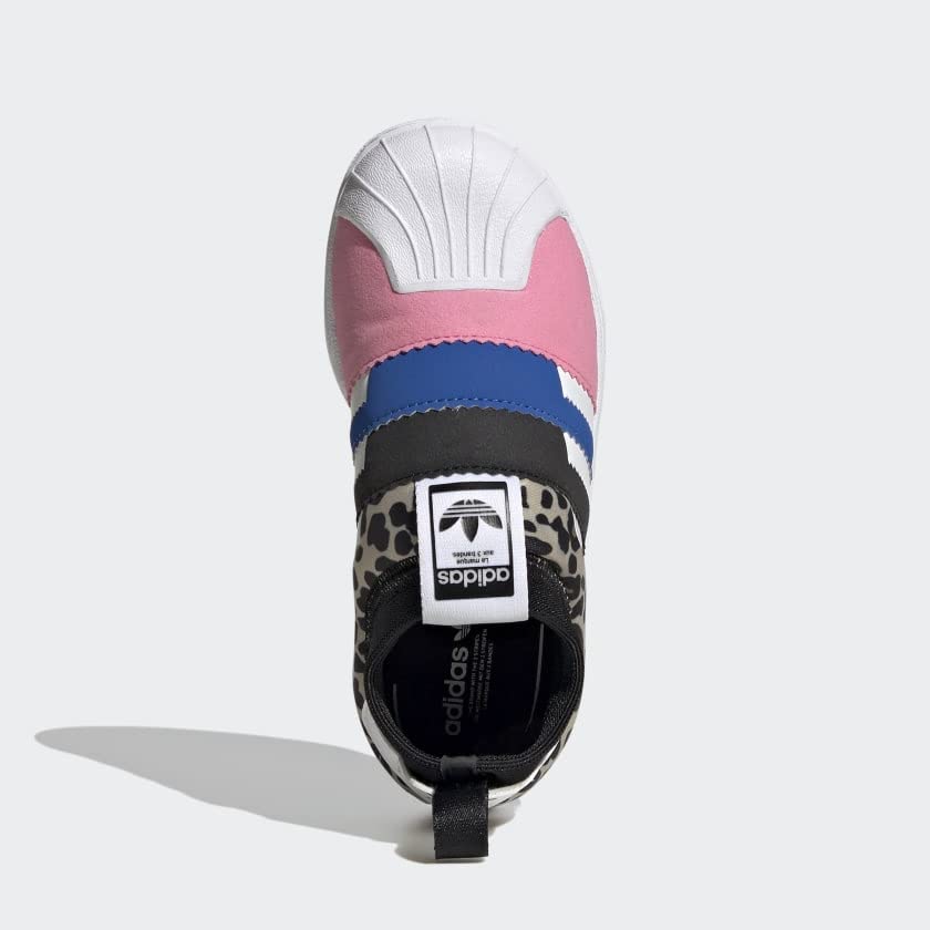 adidas Superstar 360 Twist Shoes Kids', Black, Size 22