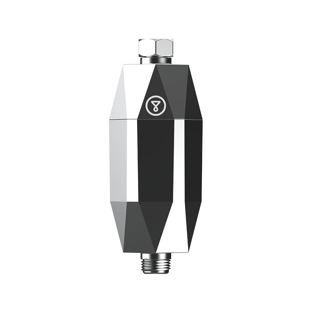 Tappwater ShowerPro Diamond - Filtro para Ducha. Filtra la Cal, el Cloro y +60 sustancias. Diseño único. Filtración en 4 etapas y tecnología KDF-55 para piel suave y pelo fuerte. 6 meses - 20.000L
