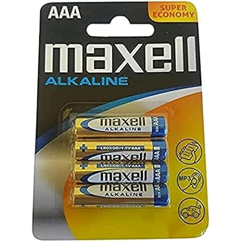 Maxell Alkaline Micro AAA Battery Pack Cover