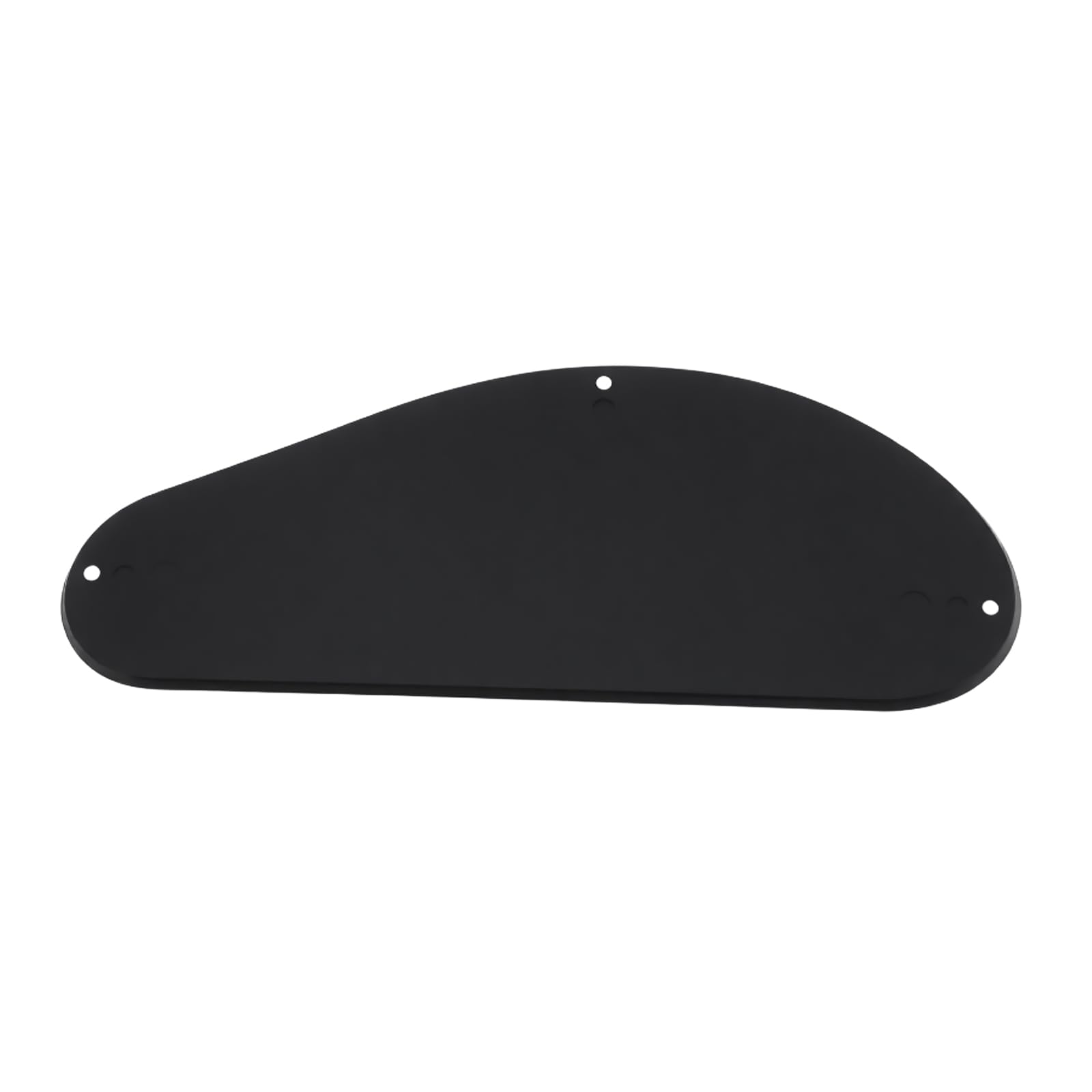 eMagTech Single Layer Control Board Back Guitar Cover Plastic Socket Cover 18x7.5mm Compatible with High and Low Frequency Guitars