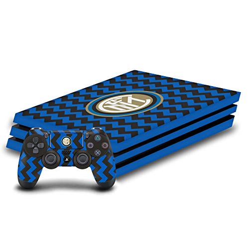 Autocollant Inter Milan PS4 Pro skin vinyle console DualShock 4 personnalisation jeu