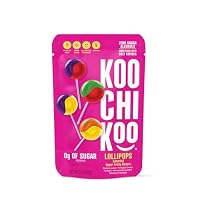 Koochikoo Sugar Free 4 Flavour Lollipops Pouch 60 g, Mixed