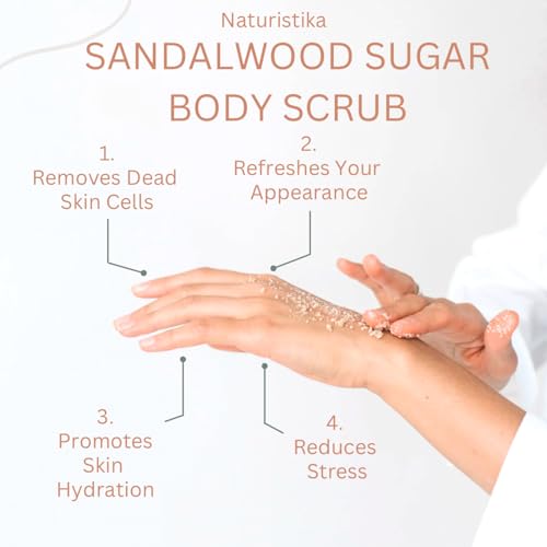 Naturistika Sandalwood Sugar Body Scrub thumb #7