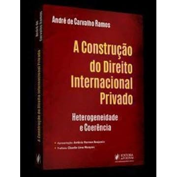 Capa do livro Construção do Direito Internacional Privado. Heter