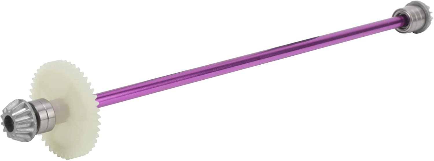RiToEasysports RC Metal Drive Shaft,RC Drive Shaft Compatible with WLtoys 124018 124109 1/12 RC Car Spare Parts