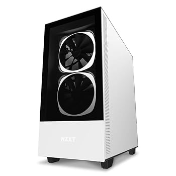 NZXT H510 Elite Gaming Case with Window for PC - White
