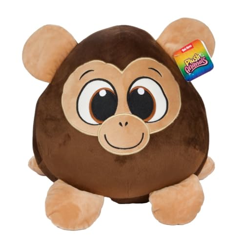 Doudou singe peluche Toi-Toys de 30 cm au pelage ultra doux