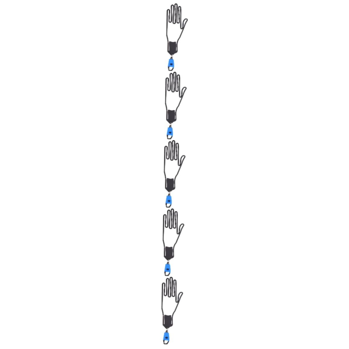 POPETPOP Soporte para Guantes De Golf Guantera De Diseño Colgante Marcos De Secado De Guantes Secadores De De Golf Soportes De Secado De De Aleación De Aluminio Blue