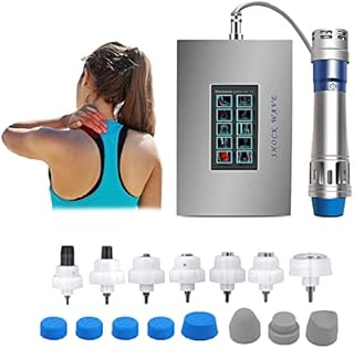 Body Massager Shockwave Therapy for E-D Machine for Erectile Dysfunction Body Muscle Relaxation Massager with 7 Massage Heads Shock Wave Machine Pain Relief