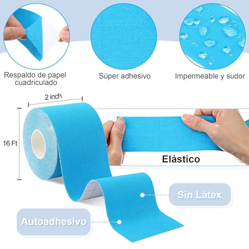 Fitness, Sports cintas kinesiologicas Marca Dskria (2)