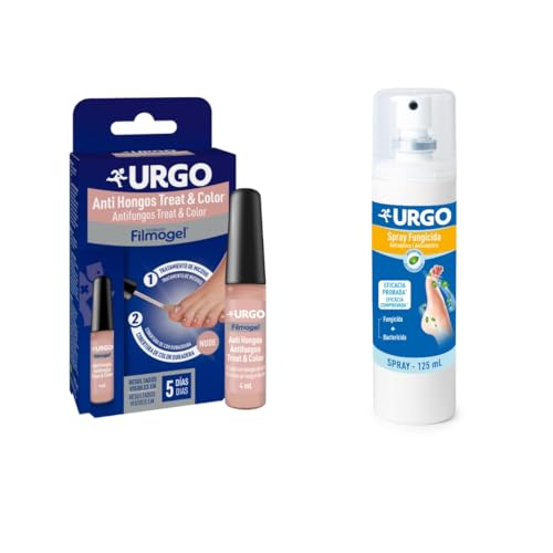 Urgo Pack Anti-Hongos Treat & Color Filmogel + Spray