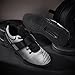 Osterland Weightlifting Shoes: High-Performance Footwear for Gym Powerlifting, Specifically Designed for Heavy Lifting, Deadlifting, Weight Training, Squat Shoes for Men Women Black/White