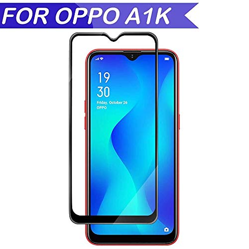 Full Glass Tempered Glass HD Tempered Glass For OPPO A1k Pack of 1 Amazon.in Electronics
