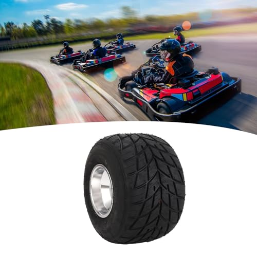Reifen und Felge 11 x 7,10 5, 1 Packung schlauchlose Hinterreifen mit Aluminiumrad für ATV UTV Go-Kart-Wagen, Stabilitätskontrolle im Low-Profile-Design