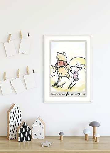 Tableau mural Winnie l'ourson Disney Komar impression d'art 50x70 - 7