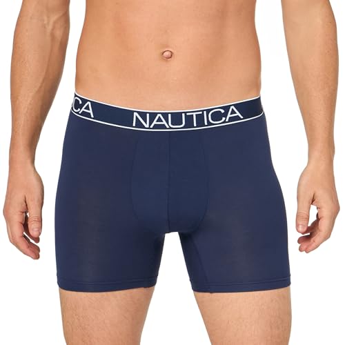 Nautica Men's 3-Pack Modal Stretch Boxer Briefs2