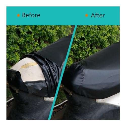 Funda impermeable para asiento de motocicleta con aislamiento térmico solar 4