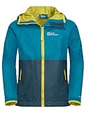 Jack Wolfskin Rainy Days Jacket K Regenjacke, Everest Blue, 152