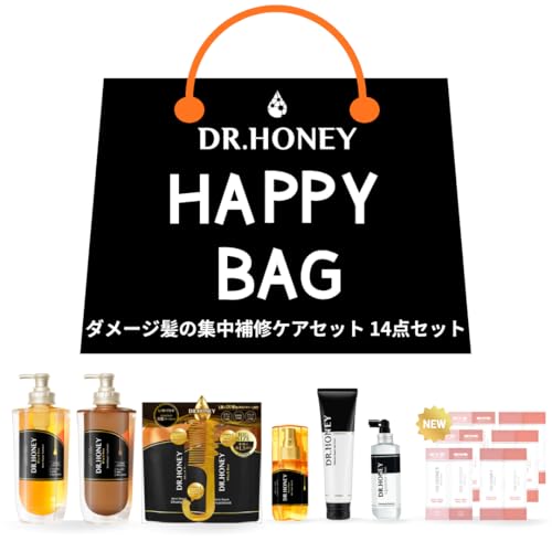 DR.HONEY ���� 2025 �n�b�s�[�o�b�O WEB���� �����E�_���[�W���̏W����C�P�A�Z�b�g 14�_�Z�b�g DR�n�j�[