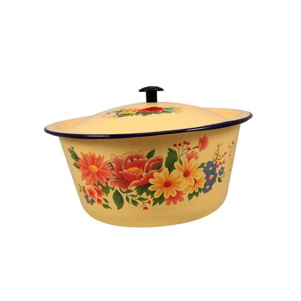   Enamels-Basin-Mixing-Bowls-with-Lid-Household-Enamel-Pot-Instant-Noodle-Bowl-Egg-Mixing-Bowl-Country-Noodle-Bowl-Household-Basin-Storage-Enamel-Container-Kitchen-Enamel-Pot-Hutch