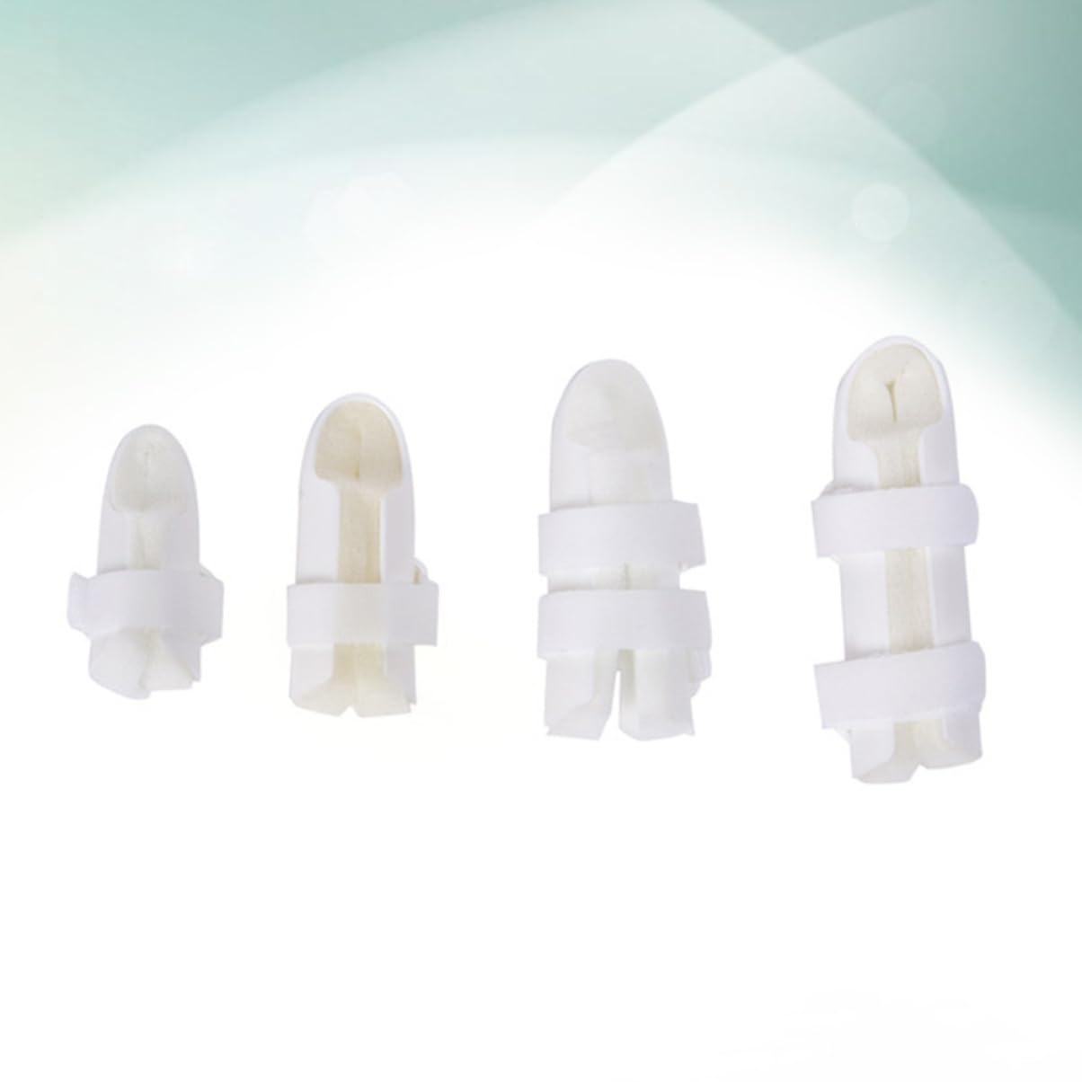 KOMBIUDA 4pcs Splints for Fingers Thumb Brace Brace Splints Thumb Splint for Thumb Retainer Holder Protective Splint for Thumb Splints White