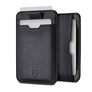 Vaultskin Chelsea Slim Minimalist Leather Mens Wallet with RFID Blocking, Front Pocket Credit Card Holder