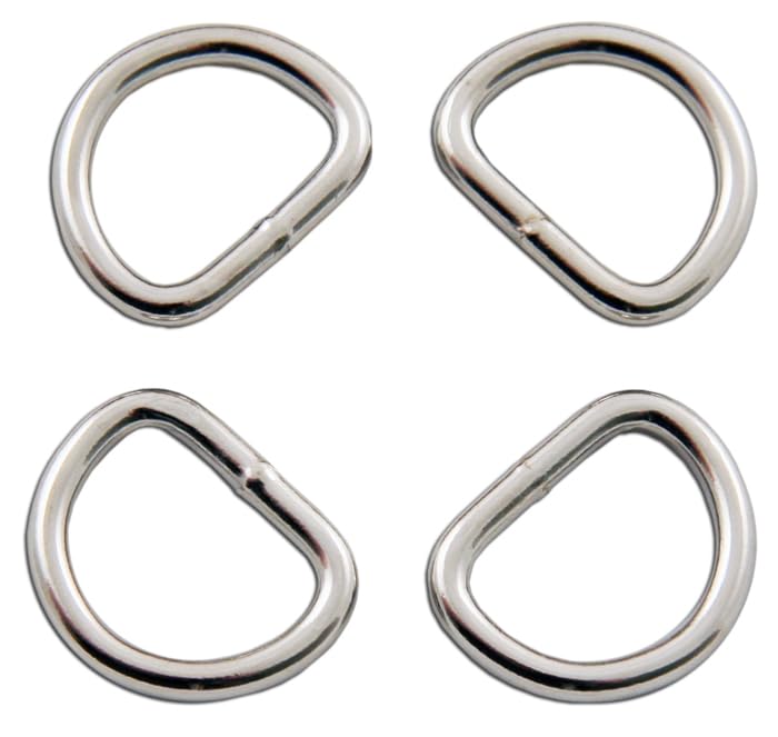 Country Brook Design - Welded D-Rings (3/4 Inch)