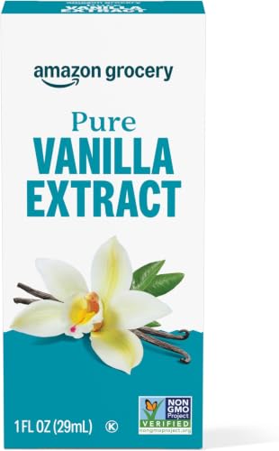 Image of Amazon Grocery, Pure Vanilla Extract, 1 Fl Oz (Pack of 5)