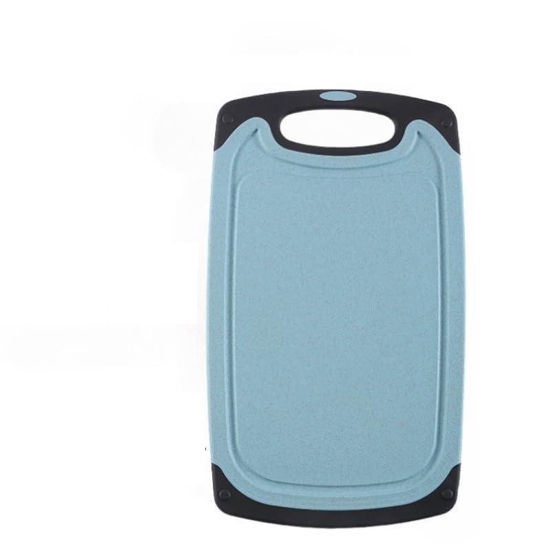 Tabla De Cortar Tabla de cortar de plástico multifuncional de doble cara for cortar carne, verduras y frutas Tablas De Cocina(Blue style2)