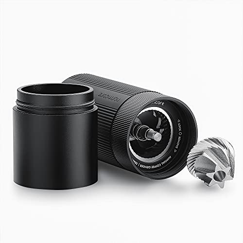 Manuelle Kaffeemühle – NORMCORE manuelle Kaffeemühle mit konischem Edelstahl-Frässtift, verstellbare Einstellungen, für… – Bild 8