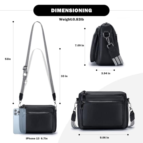 Crossbody Purses for Women Trendy,Vegan Leather Crossbody Bags,Cell Phone Camera Shoulder Handbags with Card Slots4